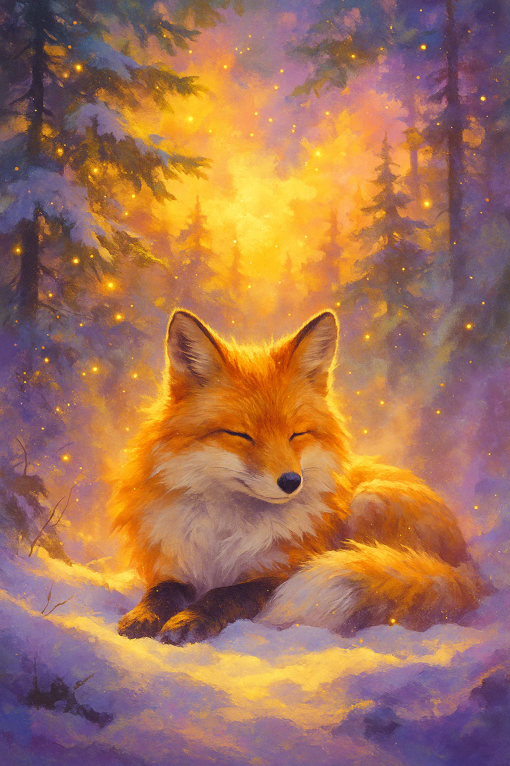 Sleepy Fox